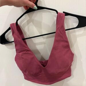 lululemon athletica Deep Pink Sports Bra